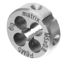 Плашка М5 х 0.8 мм, Р6М5 Matrix