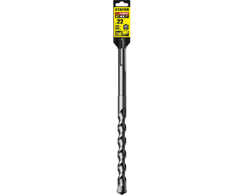 STAYER Hercules-4Х, 22 x 250/360 мм, SDS-max бур, Professional (29370-250-22)