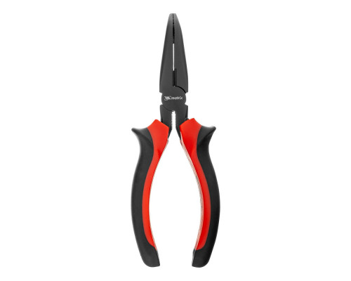 Длинногубцы изогнутые Black Nickel, 160 мм, двухкомпонентные рукоятки Matrix (17458)