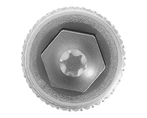Головка с битой вставкой T10, квадрат 1/4, CrV Stels (13802)