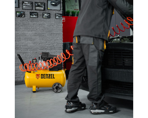 Компрессор воздушный DKV2200/50, Х-PRO 2.2 кВт, 400 л/мин, 50 л Denzel (58083)