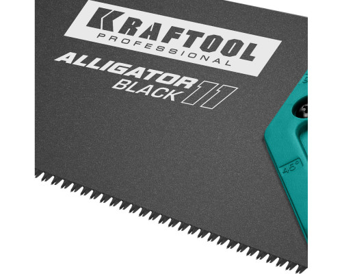 Ножовка для точного реза Alligator Black 11, 400 мм KRAFTOOL 15205-40