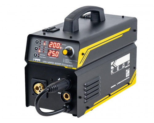 Полуавтомат КЕДР UltraMIG-200P Compact (220В, 20-200А)