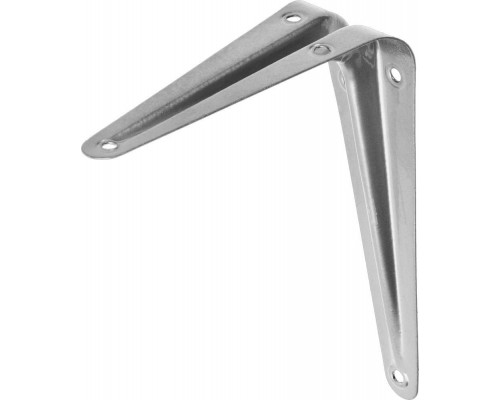 Уголок-кронштейн 100 х 125 мм серый STAYER 37401-2