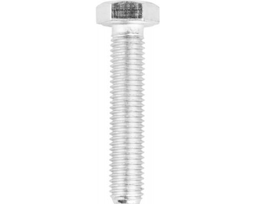 Болт M12 x 60 мм, кл. пр. 5.8, цинк, 5 кг, ГОСТ 7798-70 ЗУБР 303080-12-060
