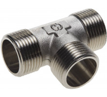 GENERAL FITTINGS наружная резьба 1?, никель, тройник (51051-1)