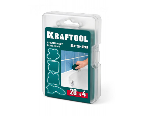 KRAFTOOL SFS-28 набор специальных шпателей для формирования швов герметика (10121-H4)