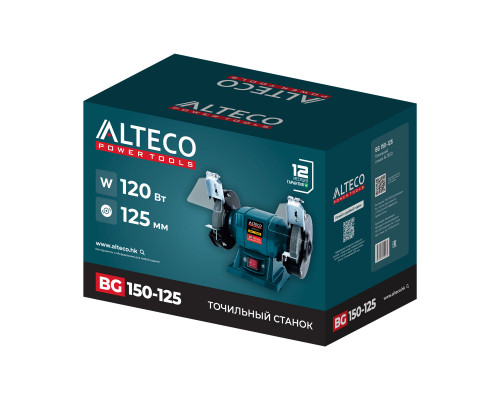 Станок точильный BG 150-125 ALTECO, шт