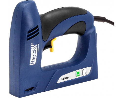 Электрический нейлер-степлер 2-в-1 для скоб R:El.Staple Gun ESN114, тип 140 и гвоздей 300 RAPID 5000131