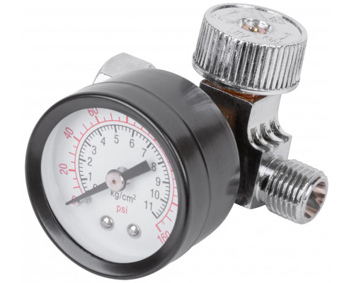 Регулятор подачи воздуха с манометром (81182)