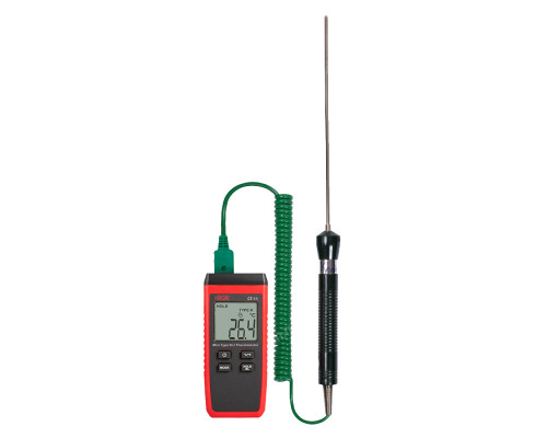 Термометр RGK CT-11 с погружным зондом температуры TR-10W с поверкой