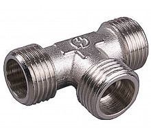 GENERAL FITTINGS наружная резьба 1/2?, никель, тройник (51051-1/2)