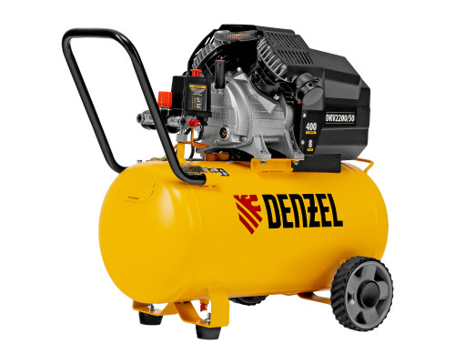 Компрессор воздушный DKV2200/50, Х-PRO 2.2 кВт, 400 л/мин, 50 л Denzel (58083)