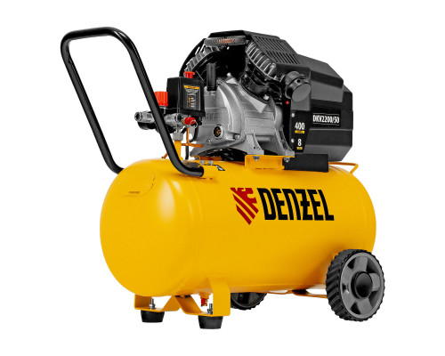 Компрессор воздушный DKV2200/50, Х-PRO 2.2 кВт, 400 л/мин, 50 л Denzel (58083)