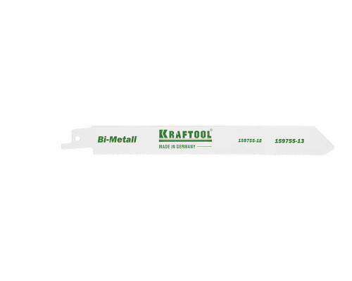 Полотно для сабельной пилы S922EF, по металлу, Bi-Met, шаг 1.4 мм, 130 мм KRAFTOOL 159755-13