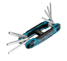 Набор ключей имбусовых Tamper-Torx , складные, 8 шт, CrV Gross (16413)