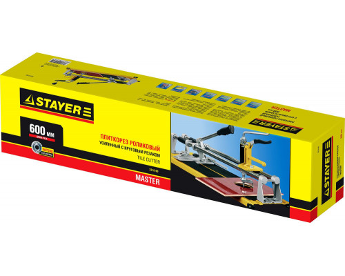 Плиткорез ручной 600 мм, с круговым резаком STAYER 3310-60