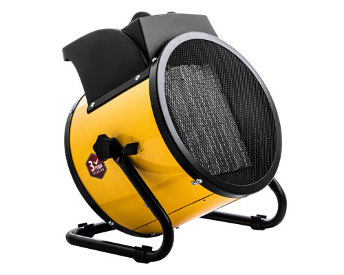 Тепловая пушка, керамический нагреватель (тепловентилятор) DHC 5-400, 230 В, 0.04/3/5 кВт Denzel (96428)