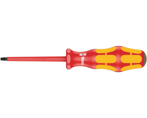 167 i TORX® VDE Отвёртка диэлектрическая, TX 15 x 80 мм (WE-006172)