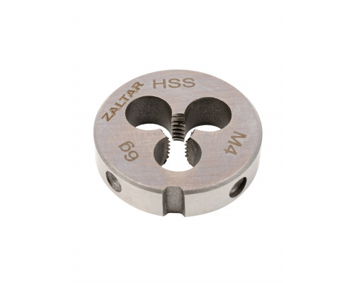 Плашка круглая резьбонарезная HSS, DIN 223 B (DIN EN 22568), M4 x 0.7, 20 x 5 (ZA-10402)