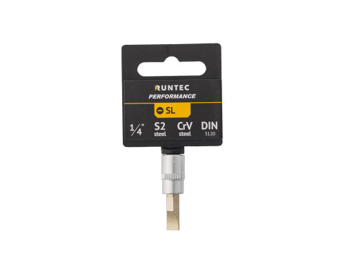 RUNTEC RT-H14SSL7 Головка торцевая со вставкой RUNTEC CrV, 1/4