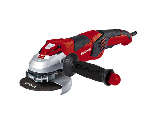 Шлифмашина угловая Einhell TE-AG 125 CE, 1100Вт,125мм,4-12т.об/мин,конст.эл-ка,Rat tail зад.рукоятка (4430860)