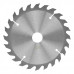 Пильный диск по дереву, 130 х 20 мм, 24 зуба, кольцо 16/20 Matrix Professional (73202)