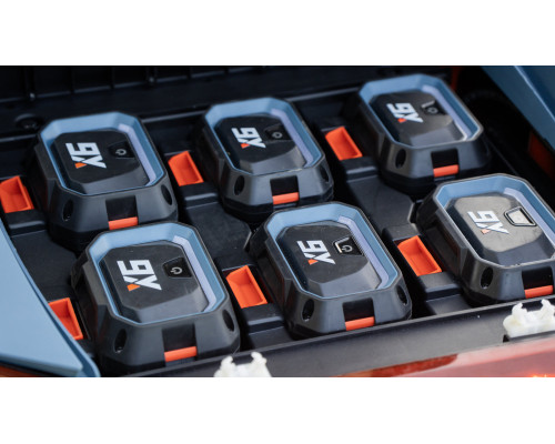 Райдер газонокосилка ZTR аккумуляторная ZTRX6-M-EU, 107см, с 4 АКБ 12Ач и зу 1600Вт, SENIX