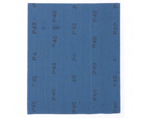 Шлифлист на тканевой основе, P 40, 230 х 280 мм, 10 шт, водостойкий Matrix (75633)