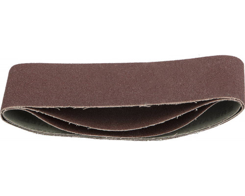Лента шлифовальная 75х457 мм, P60, для ЛШМ, 3 шт. STAYER Master 35441-060