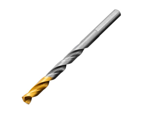Набор сверл по металлу, 1,5-6,5мм, Р6М5-TiN, Golden Tip, 13 шт Denzel (723002)