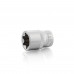 RUNTEC RT-H12SE22 Головка торцевая RUNTEC CrV, E-профиль, 1/2