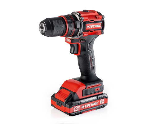 RUNTEC RT-ID60T Дрель-шуруповерт ударная аккумуляторная RUNTEC TECHNIC 13 мм, 20 В, 2*2Ач, 60 Нм (RT-ID60T)