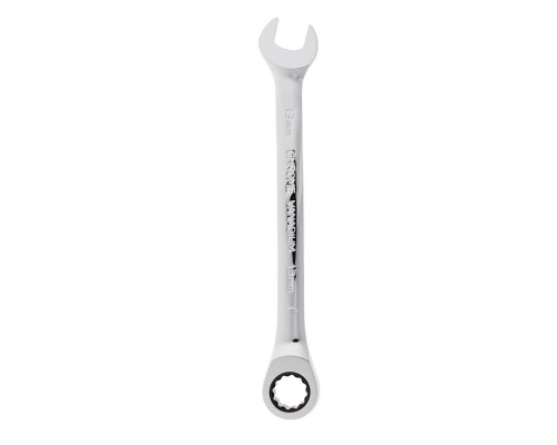 RUNTEC RT-WR13T90 Ключ комбинированный трещоточный RUNTEC CrV, 90 зубцов, 13 мм (RT-WR13T90)