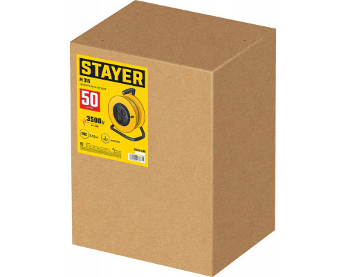 Брусок абразивный двухсторонний STAYER 200x50x25мм P180/P320 3572-20  
