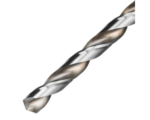 Сверло спиральное по металлу, 7.5 х 156 мм, Р6М5, удлиненное Барс (718075)