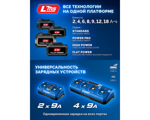 Бесщеточная дрель-шуруповерт 20 В 50 Н·м без АКБ LMS ПРОФЕССИОНАЛ ЗУБР КОМПАКТ #1 DB-50