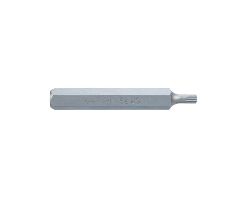 Бита, с шестигранным хвостовиком, 10 мм, M6, 75 мм, 1 шт, GARWIN PRO, 631055-M6