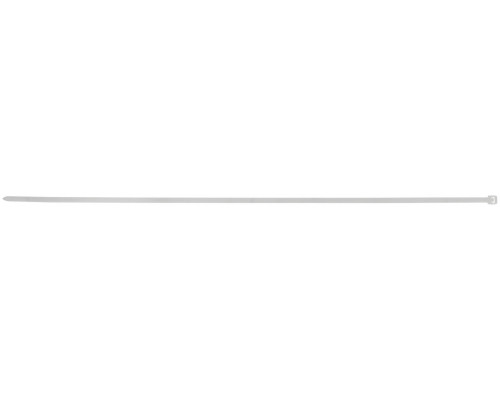 Хомуты нейлоновые для проводов, белые 100 шт., 4,8х400 мм (60378)