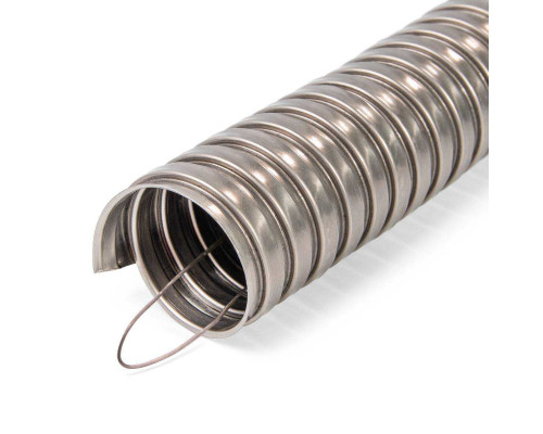 Металлорукав из нержавеющей стали МР «INOX» 16 с протяжкой (Fortisflex) (87706)