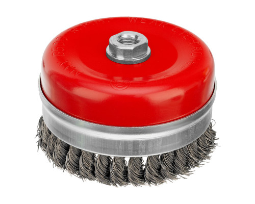 Щетка для УШМ Heavy Duty, 125 мм, М14, 