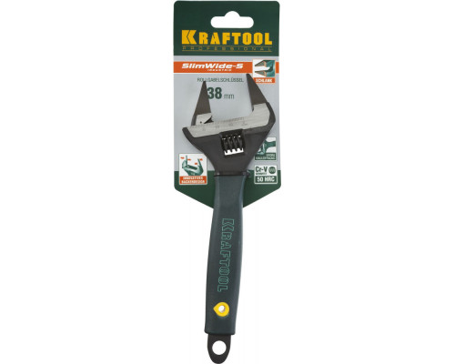 Ключ разводной SlimWide Ultra, 200/38 мм (27263-20) KRAFTOOL