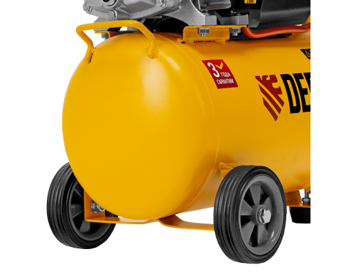 Компрессор воздушный DK1500/24, Х-PRO 1.5 кВт, 230 л/мин, 24 л Denzel (58063)