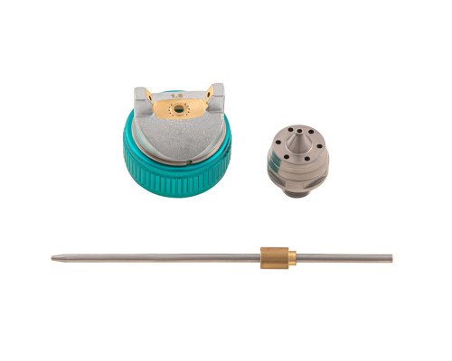 Краскораспылитель AG 801 HVLP, гравитационный, сопло 1.5 мм и 1.8 мм Stels (57360)