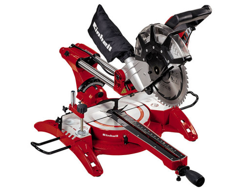 Пила торцовочная Einhell TC-SM 2534 Dual, 2350Вт,диск 250х30мм х48 зб,пропил 340х75мм,лазер (4300825)