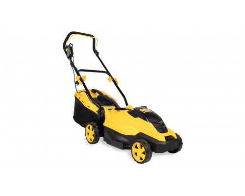 Газонокосилка эл. CHAMPION EM3616 (1,6 кВт пласт.+ткань травосб. 45л ширина 360мм 20-70мм, 11,5кг) (EM3616)