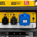 Генератор бензиновый GE 7900, 6.5 кВт, 220 В/50 Гц, 25 л, ручной пуск Denzel (94638)