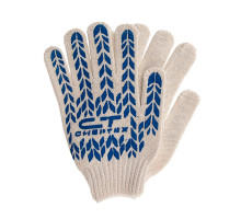 Перчатки х/б, ПВХ покрытие, Протектор 7 класс Сибртех (67704)