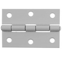 Петля карточная 75 x 50 х 1.6 мм, цвет белая STAYER 37611-75-2