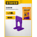 STAYER СВП TileFix, 1,5 мм, 500 шт, система выравнивания плитки ?ворота? (33846-500)